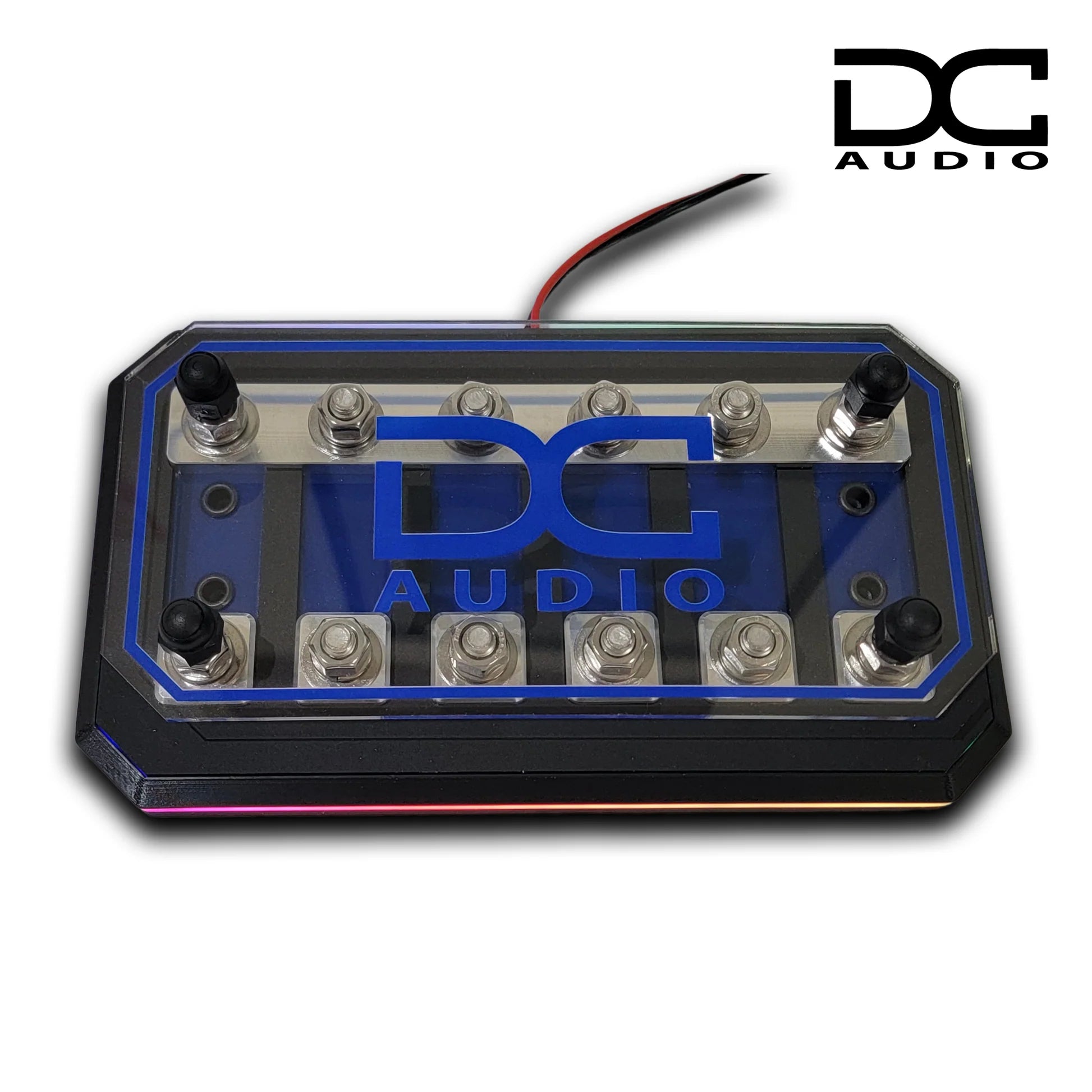 DC Audio Fused Distribution Block with LED Base – ANL Power Distribution Block for High Performance Electrical Systems