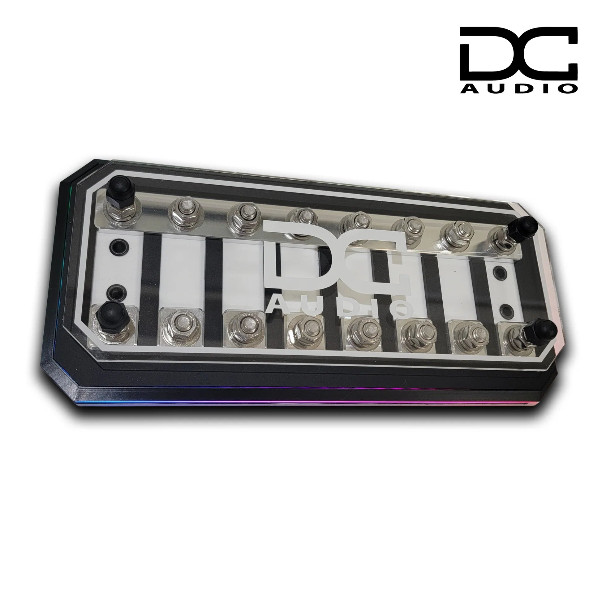 DC Audio Fused Distribution Block with LED Base – ANL Power Distribution Block for High Performance Electrical Systems
