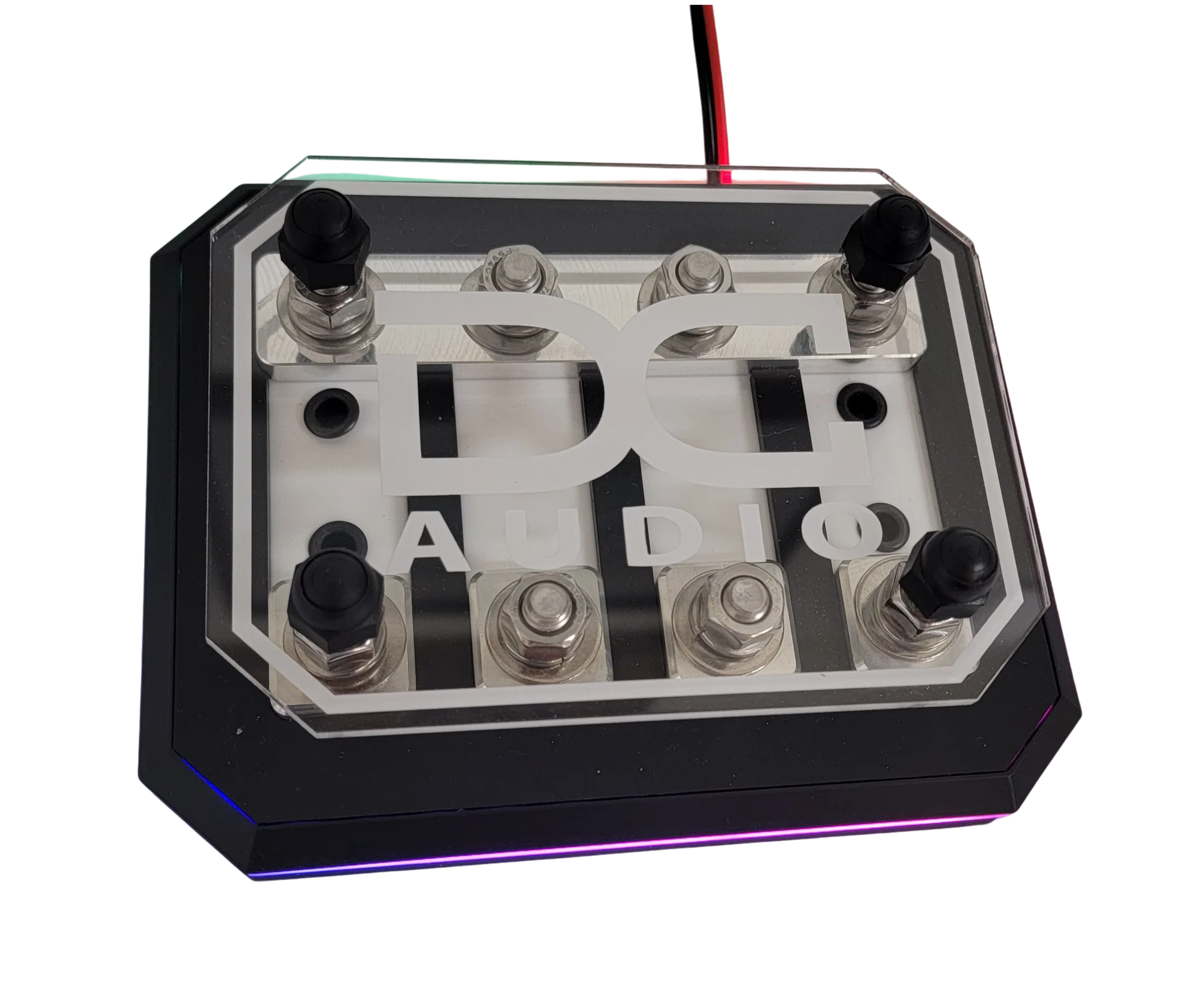 DC Audio Fused Distribution Block with LED Base – ANL Power Distribution Block for High Performance Electrical Systems