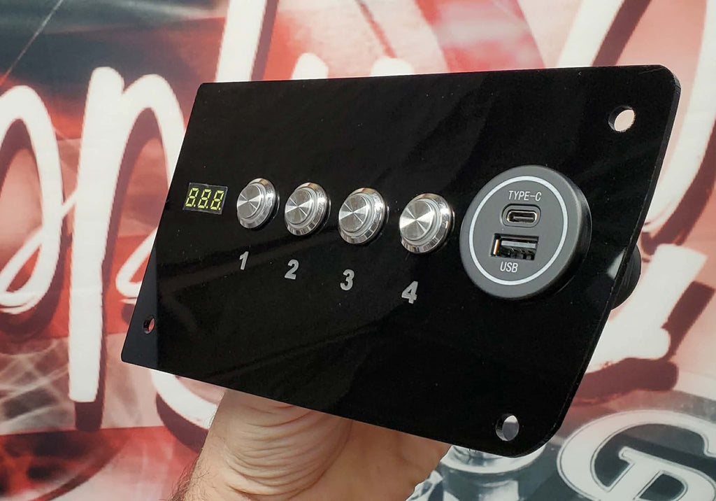 CB Supply Custom Radio Delete Panels for Squarebody Chevy Trucks, K5 Blazers and Suburbans