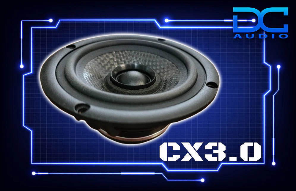 DC Audio DC-3.0CX 3.0” Coaxial Speakers – 30W RMS (Pair) DASH