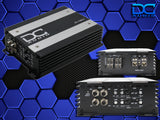 DC Audio PS-1200x4 Mini 4-Channel Amplifier — 1,200W RMS Class D 1