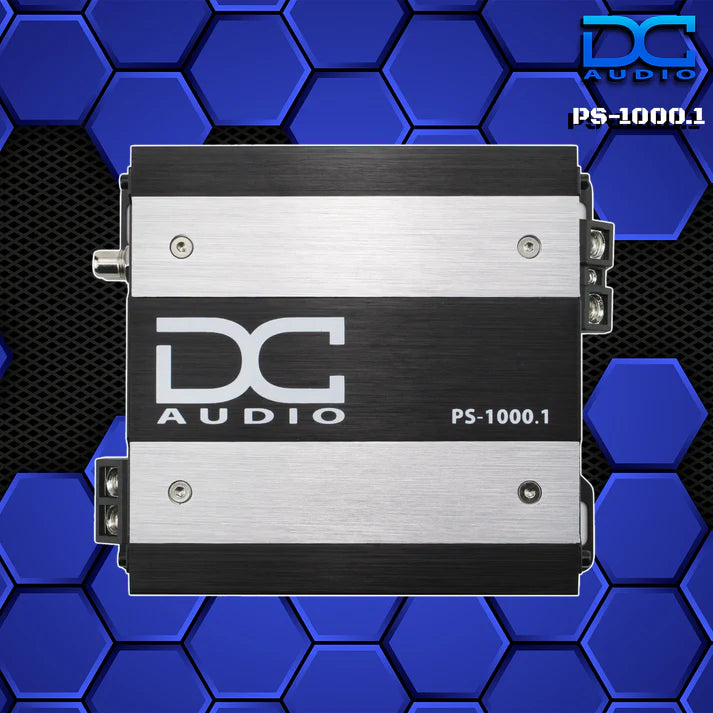 DC Audio PS-1000x1 Mini Full Range Monoblock Amplifier – 1,000W RMS