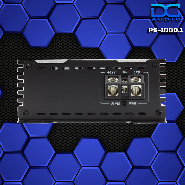 DC Audio PS-1000x1 Mini Full Range Monoblock Amplifier – 1,000W RMS