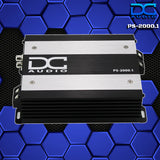 DC Audio PS-2000x1 Mini Monoblock Amplifier — 2,000W RMS 4